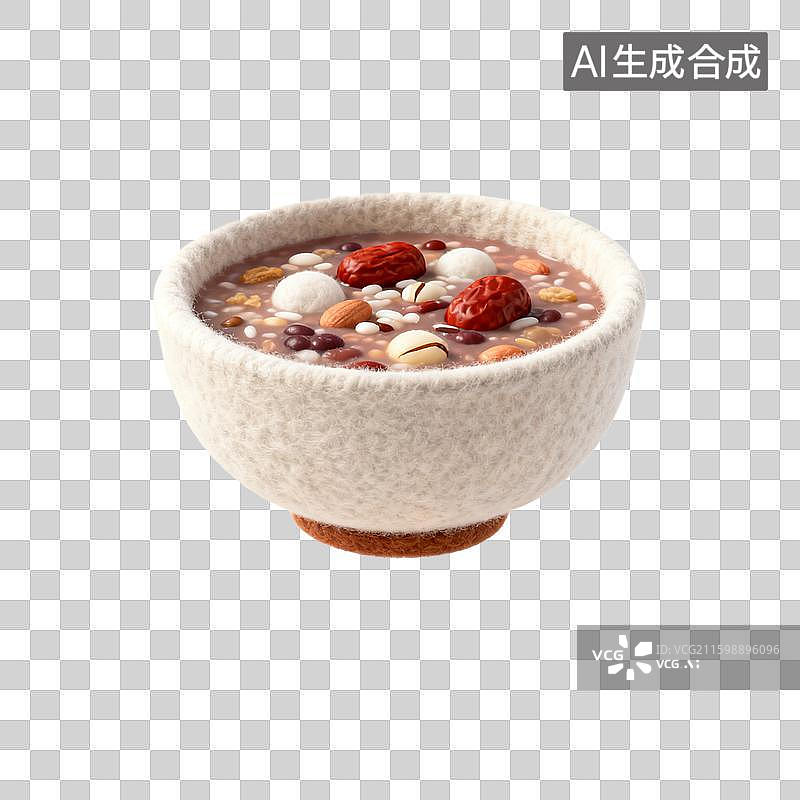 【AI数字艺术】一碗美味的八宝粥图片素材