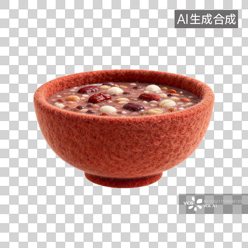 【AI数字艺术】一碗美味的八宝粥图片素材