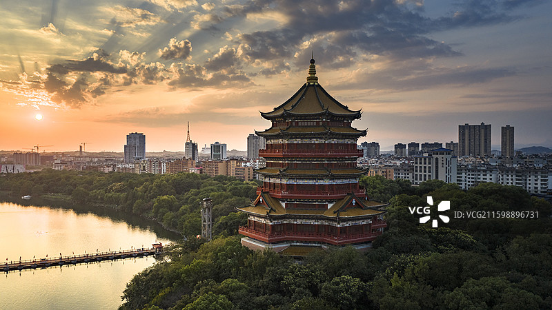 鹰潭市北极阁图片素材