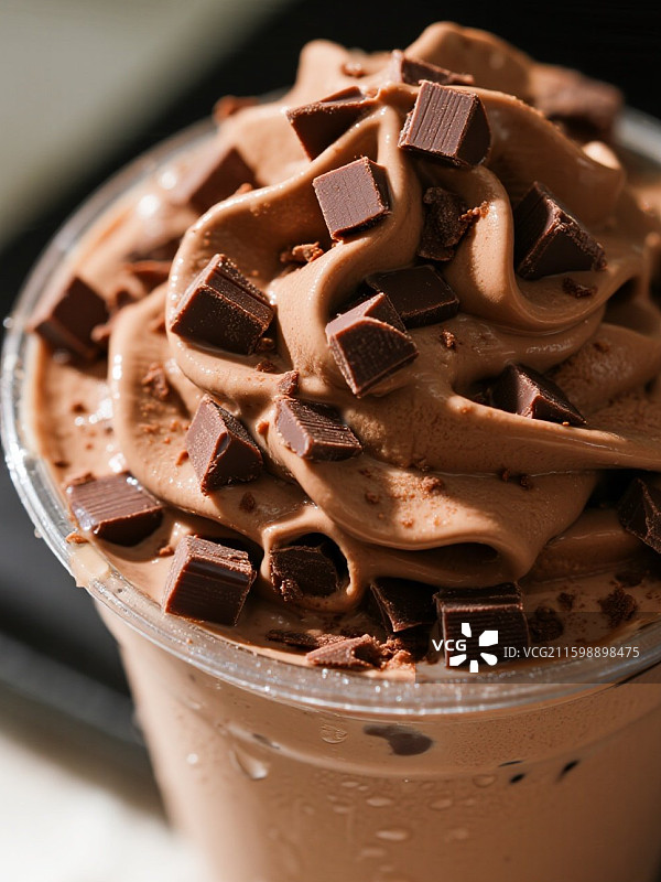 巧克力草莓樱桃冰淇淋雪糕图片素材