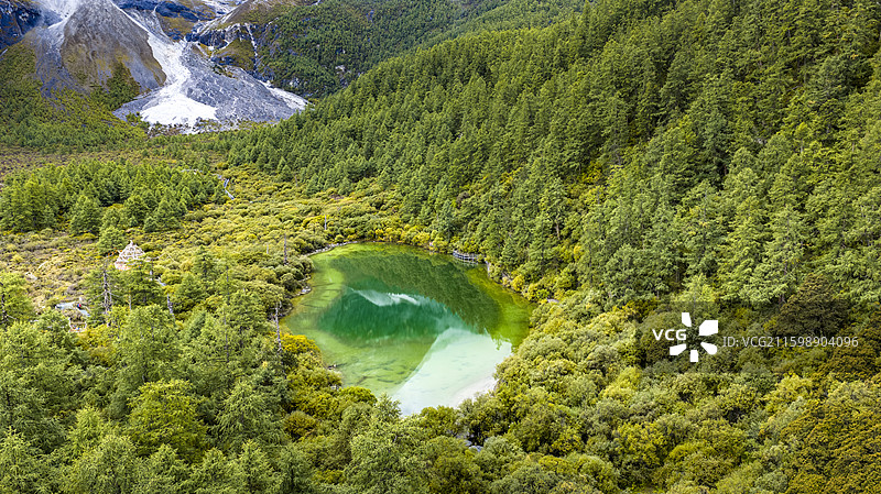 四川稻城亚丁珍珠海图片素材