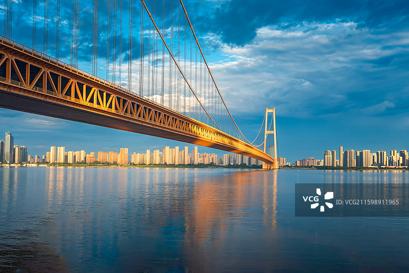 武汉杨泗港长江大桥图片素材