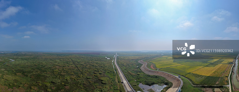 吴城水上公路图片素材