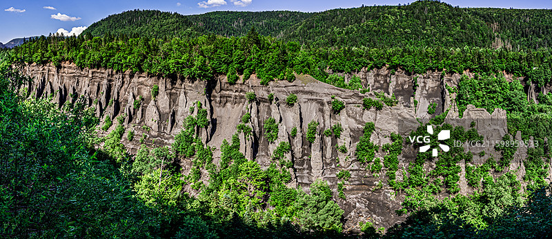 中国吉林长白山鸭绿江大峡谷图片素材
