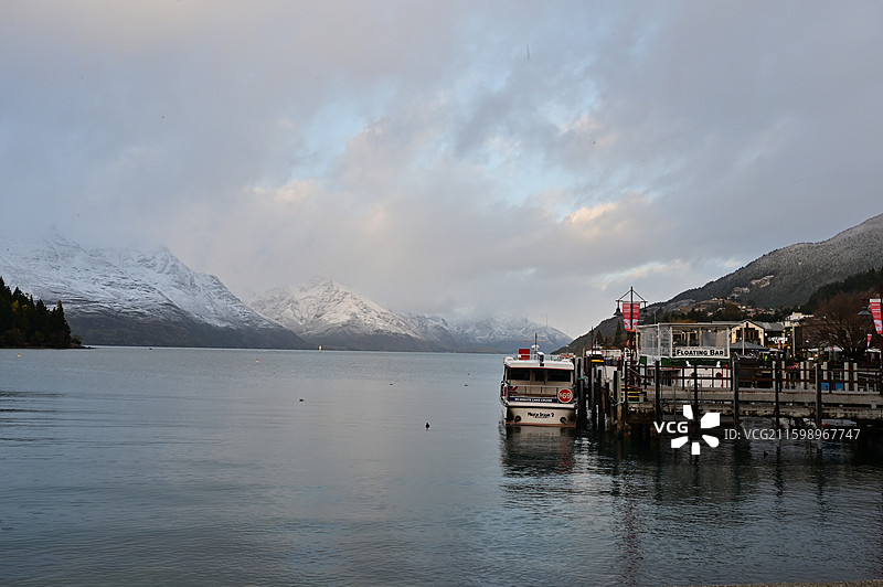 新西兰南岛皇后镇风景Queenstown图片素材