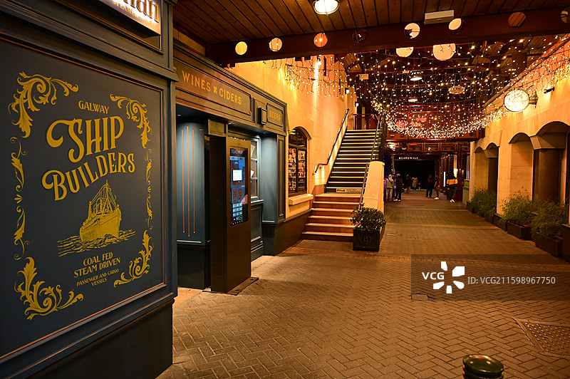 Queenstown新西兰皇后镇夜景图片素材