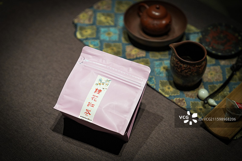 桂花红茶图片素材