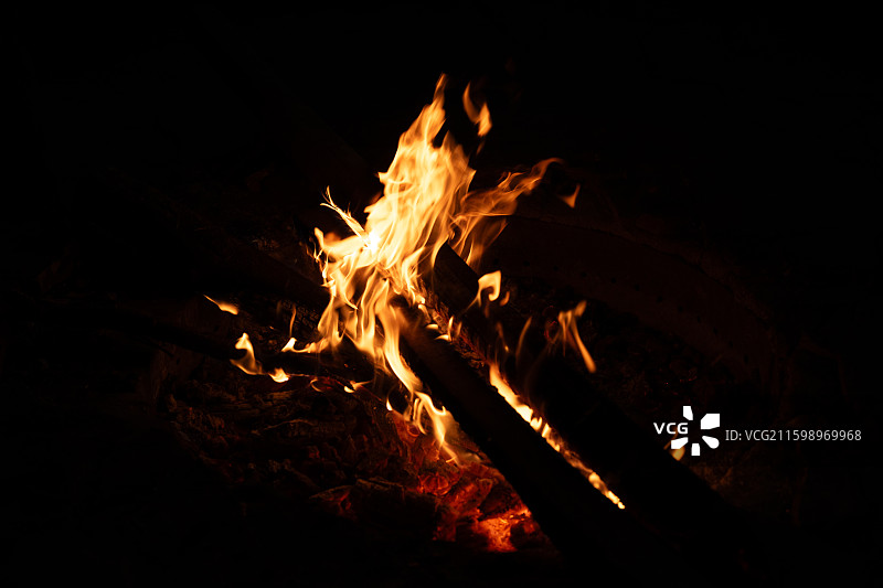 篝火图片素材