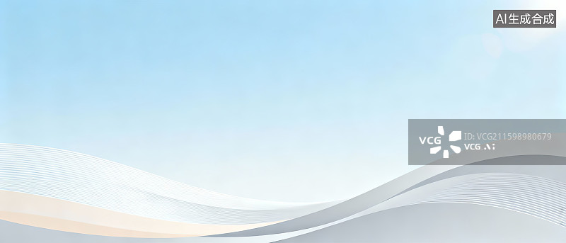 【AI数字艺术】沙漠沙丘与晴朗天空图片素材