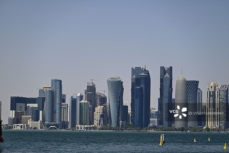 卡塔尔多哈建筑图片素材