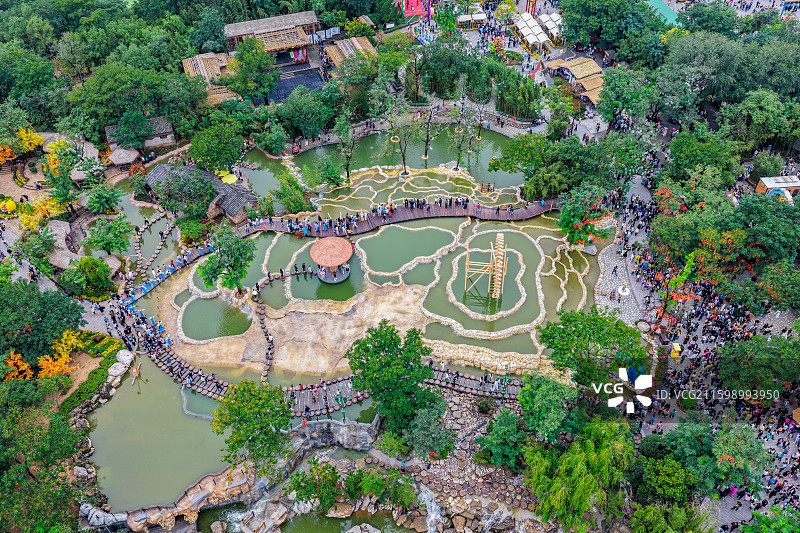 开封万岁山武侠城图片素材