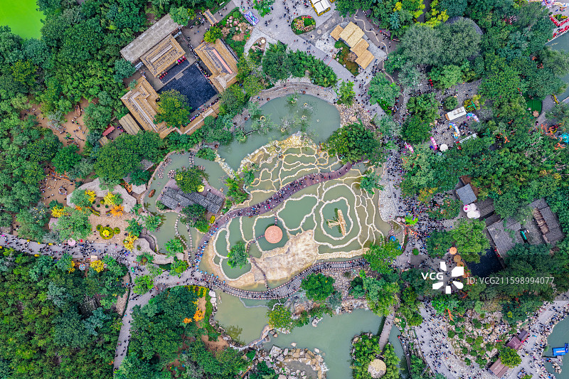 开封万岁山武侠城图片素材