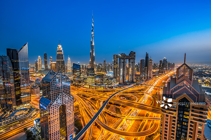 摄影邂逅迪拜地标建筑图片素材