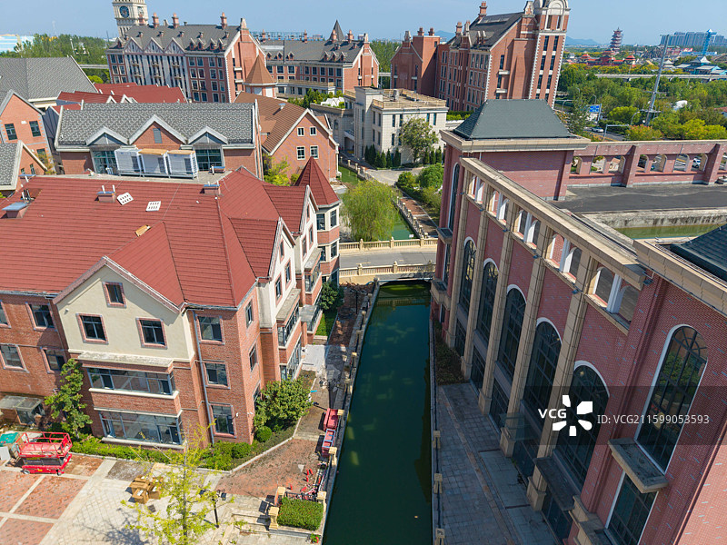 芜湖，罗兰小镇，养老房地产欧式小镇！图片素材