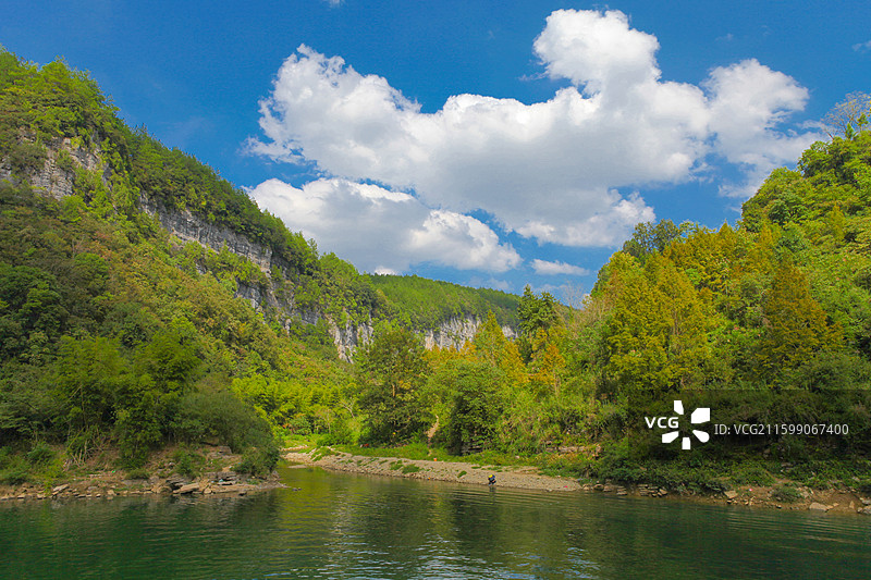 贵州著名景点云门囤风景区图片素材