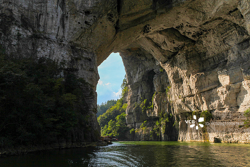 贵州著名景点云门囤风景区图片素材