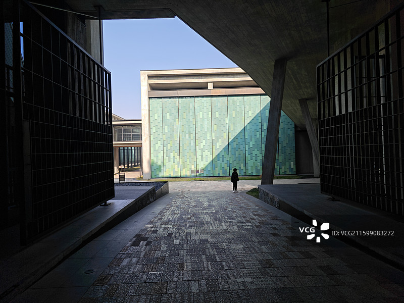 杭州国家版本馆现代宋韵普利策奖王澍建筑设计作品图片素材