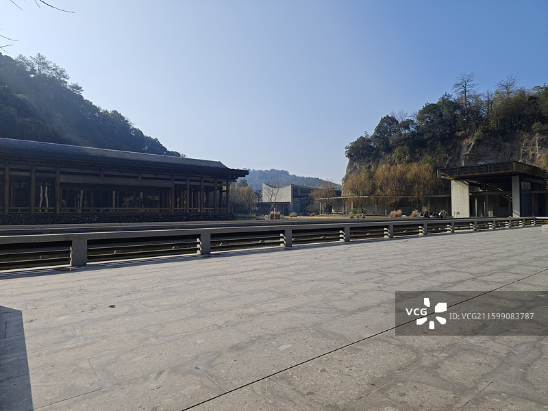 杭州国家版本馆现代宋韵普利策奖王澍建筑设计作品图片素材