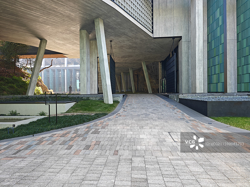 杭州国家版本馆现代宋韵普利策奖王澍建筑设计作品图片素材