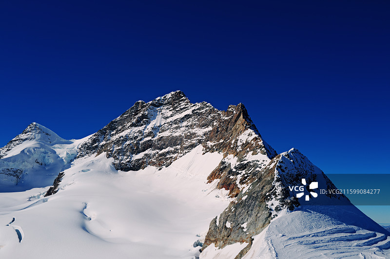 瑞士因特拉肯少女峰图片素材