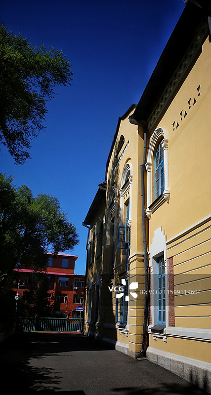 绥芬河博物馆一角图片素材