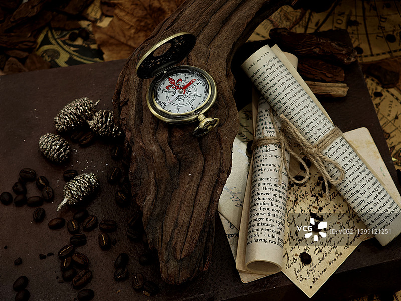 老物件怀表图片素材