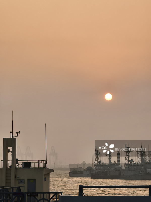 秦皇岛西港花园图片素材