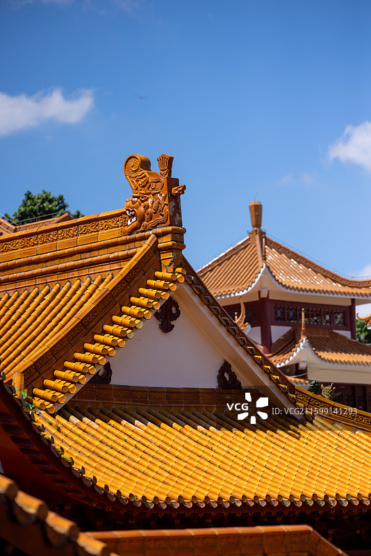 深圳仙湖植物园弘法寺图片素材