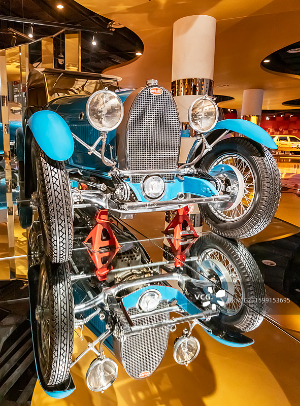 北京汽车博物馆~老爷车~布加迪T-38A图片素材