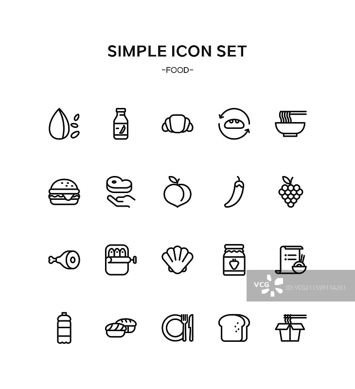 插画、图标、食物图片素材