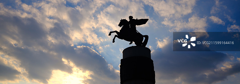 保定陆军军官学校纪念广场图片素材