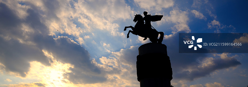 保定陆军军官学校纪念广场图片素材