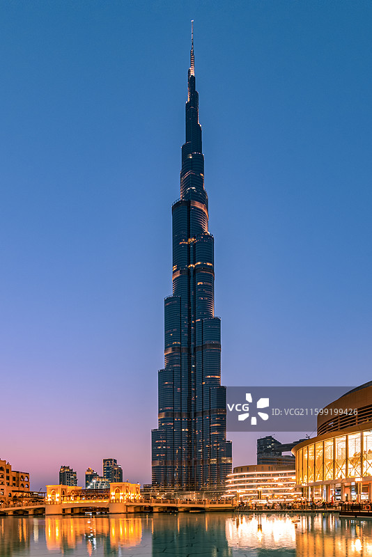 摄影邂逅迪拜地标建筑图片素材