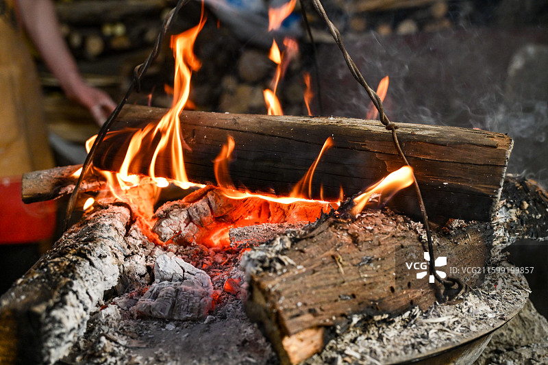 四川省绵阳市游仙区魏城镇特色小吃东乡饼子图片素材