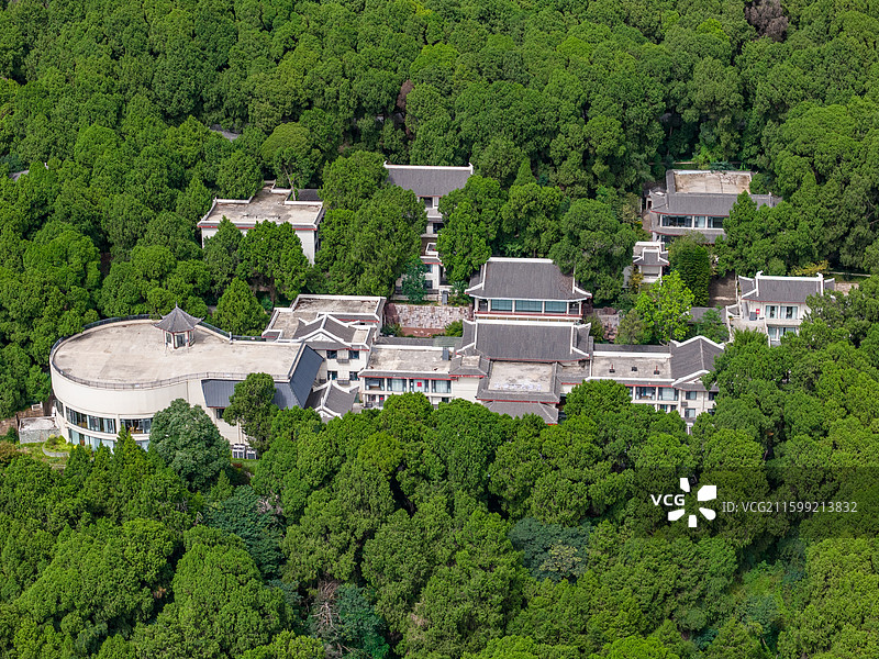 四川省绵阳市梓潼县大庙山景区各种角度景观图片图片素材