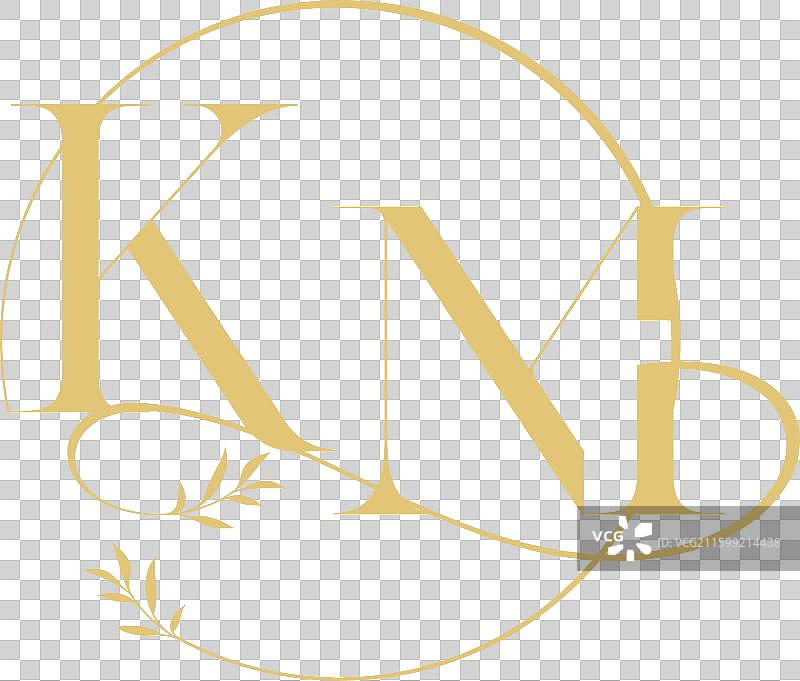 奢华概念婚礼字母组合设计图片素材