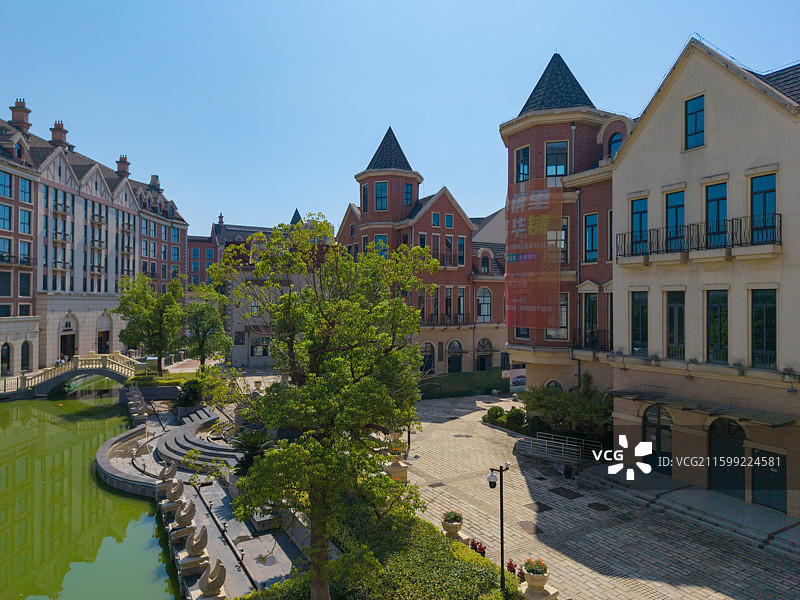 芜湖，罗兰小镇，养老房地产欧式小镇！图片素材