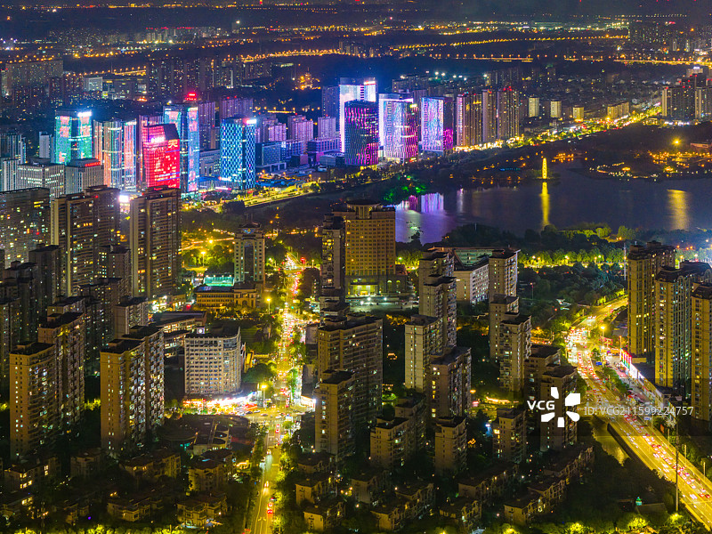 世界文化遗产江苏淮安里运河文化长廊城市风景图片素材