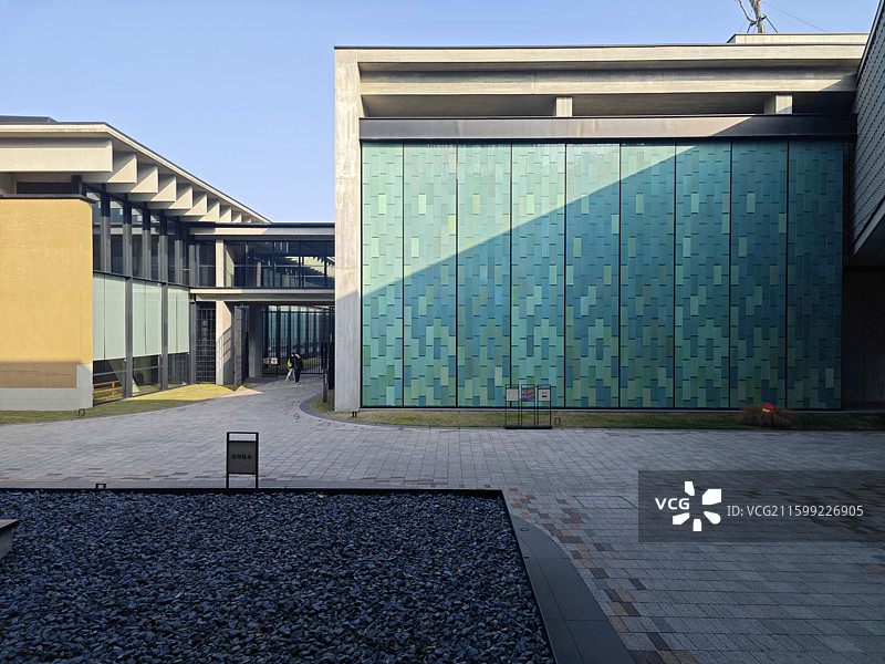 杭州国家版本馆现代宋韵普利策奖王澍建筑设计作品图片素材