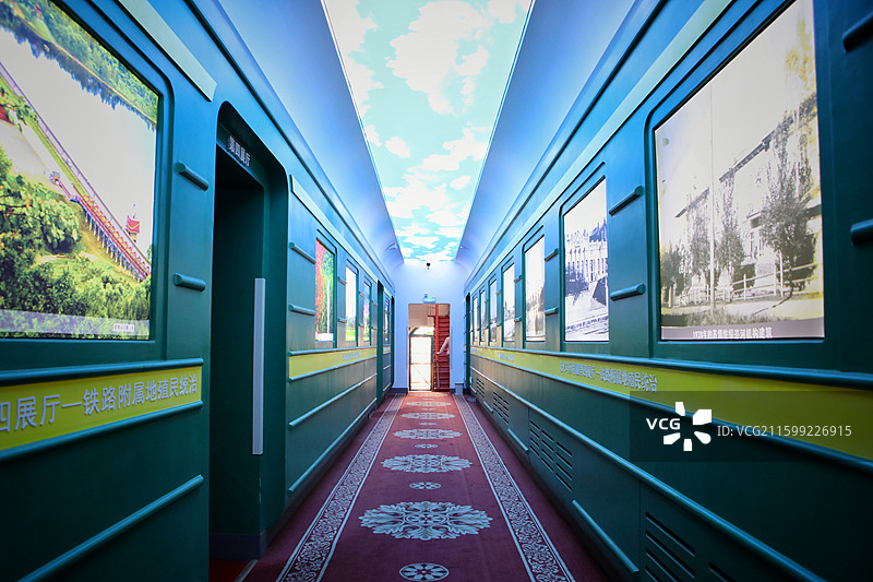 车箱主题   摄于绥芬河博物馆图片素材