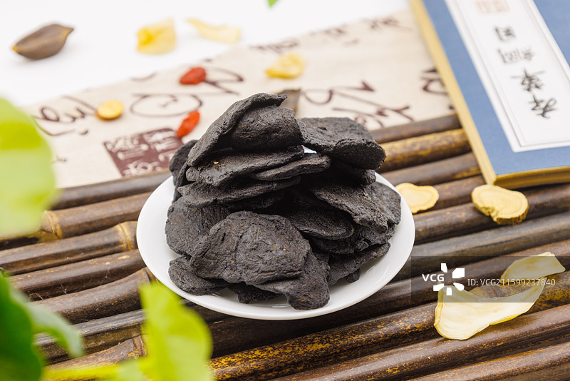 熟地黄 中医 中药 特写图片素材