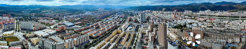 白山市 浑江区 北山公园 北安大街 浑江图片素材