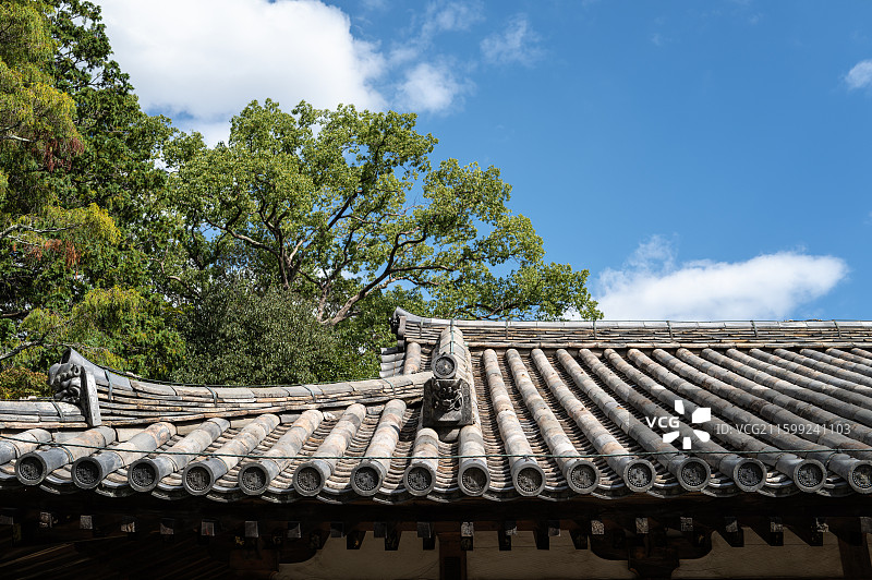 日本奈良唐招提寺图片素材