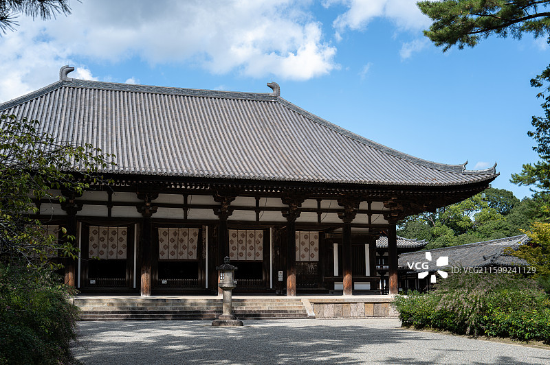 日本奈良唐招提寺图片素材