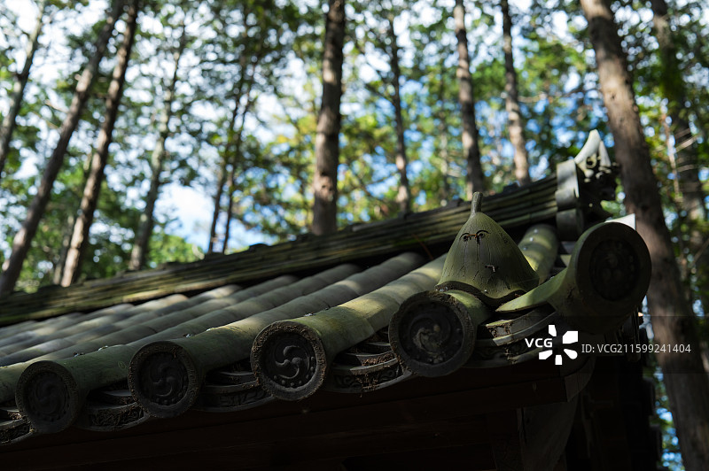 日本奈良唐招提寺图片素材