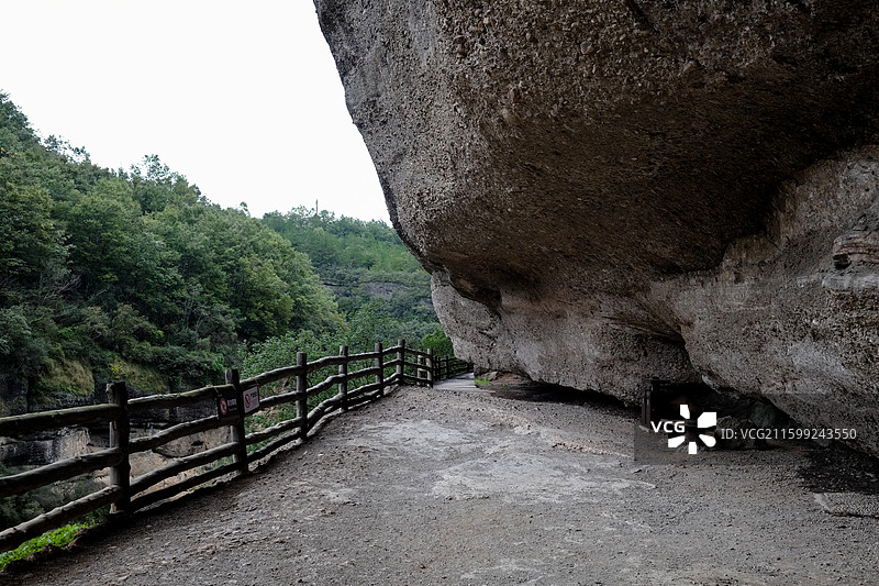 剑门关金牛古栈道图片素材
