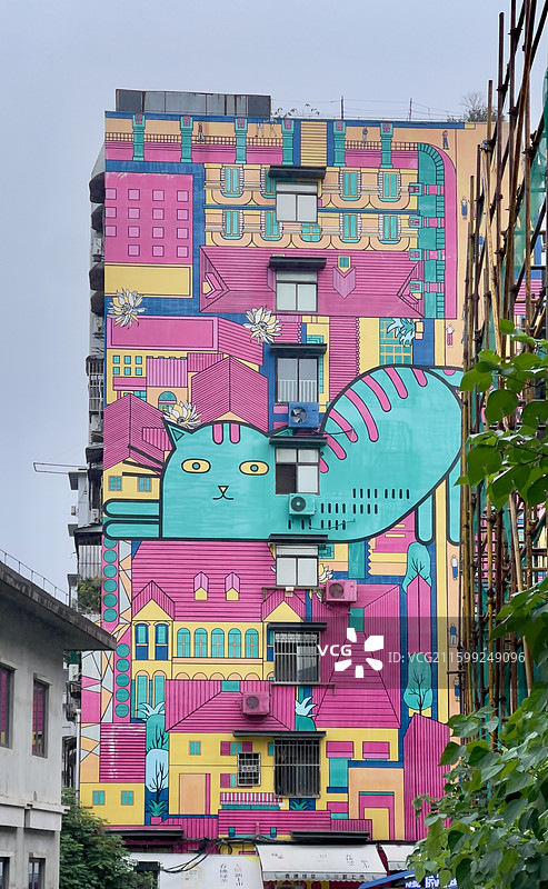 文艺外立面图片素材