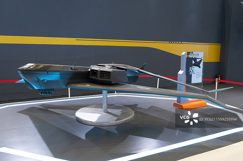 绵阳科博会展出南天门计划天河重型地效飞行器模型图片素材