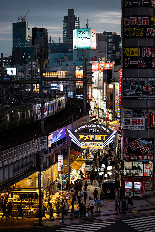 阿美横 东京图片素材