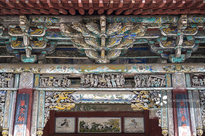 山西省长治市壶关县真泽二仙宫图片素材